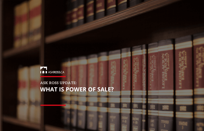 What is Power Of Sale?