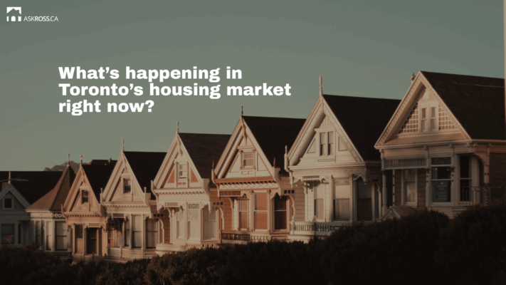 Ross Taylor Mortgages - What’s happening in Toronto’s housing market right now