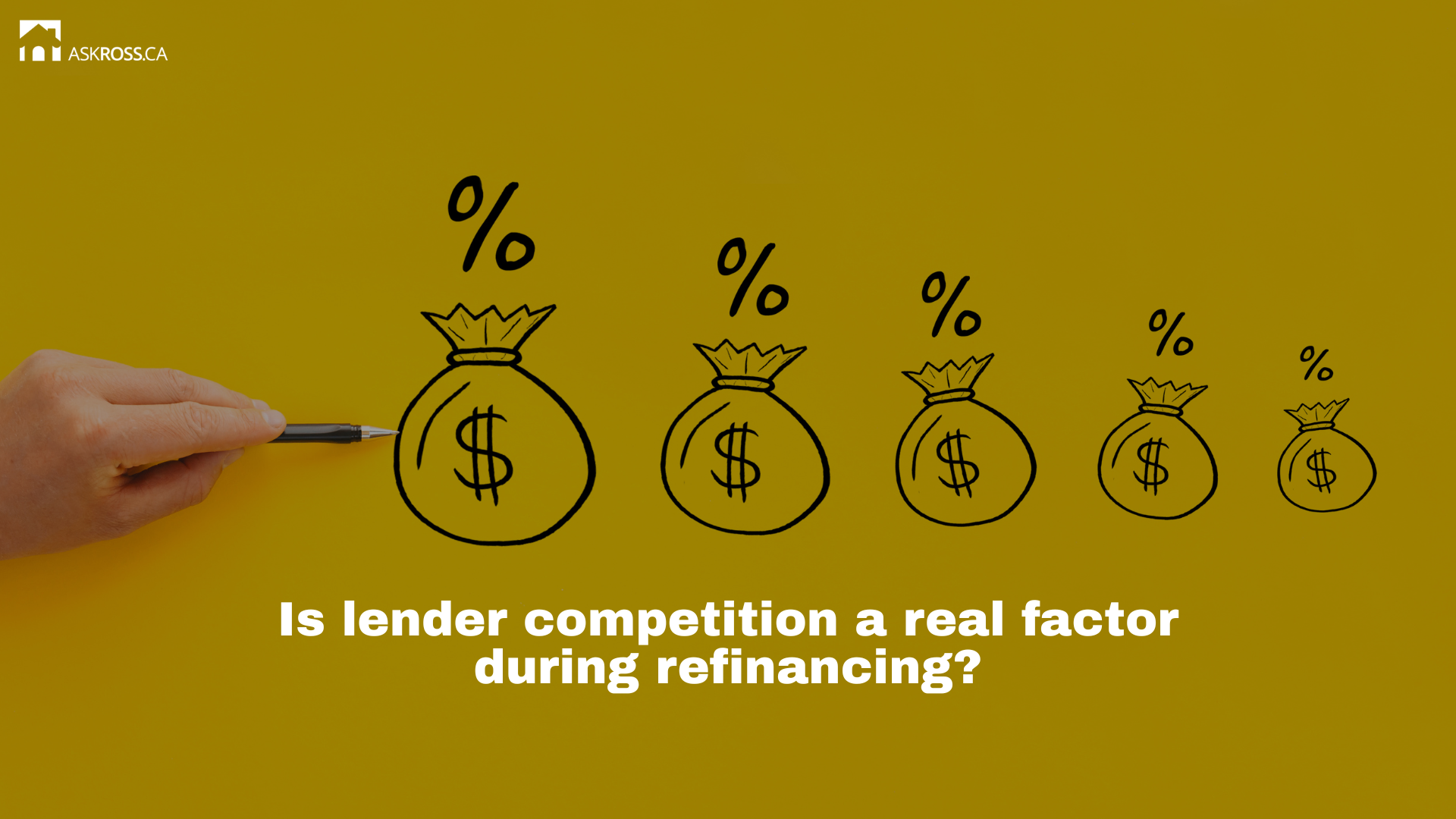 Ross Taylor Mortgages -  Is lender competition a real factor during refinancing