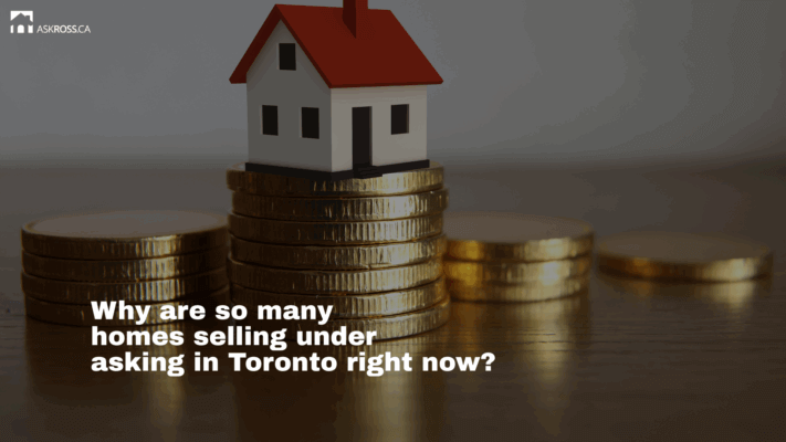 Ross Taylor Mortgages - Why are so many homes selling under asking in Toronto right now