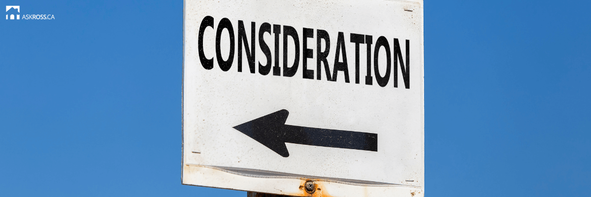 Ross Taylor Mortgages -  Other considerations