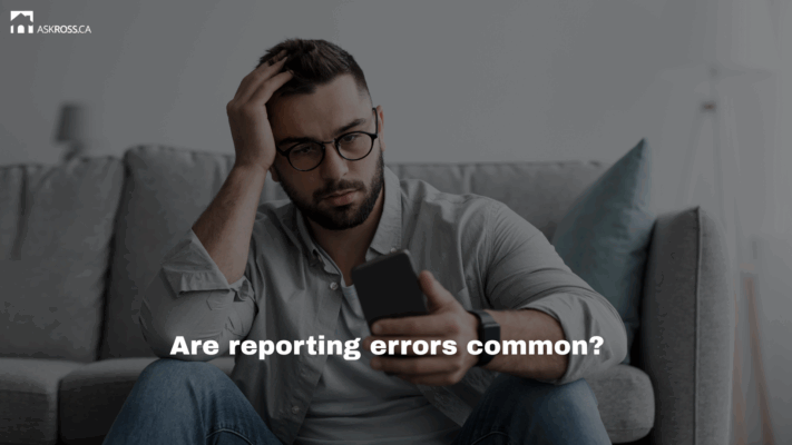 Ross Taylor Mortgages - Are reporting errors common?