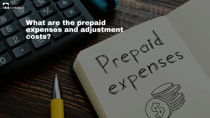 Ross Taylor Mortgages - What are the prepaid expenses and adjustment costs?