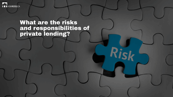 Ross Taylor Mortgages - What are the risks and responsibilities of private lending?