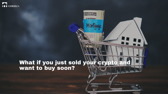 AskRoss.ca - What if you just sold your crypto and want to buy soon