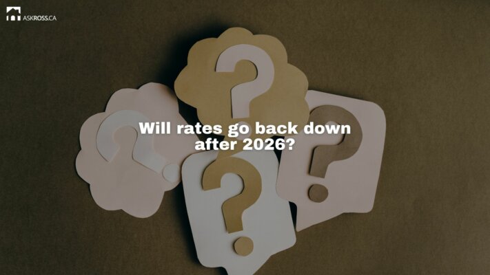 AskRoss.ca - Will rates go back down after 2026