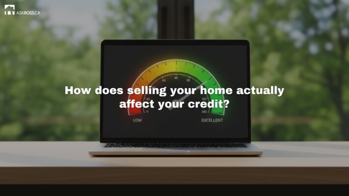 AskRoss.ca - 6 - How does selling your home actually affect your credit