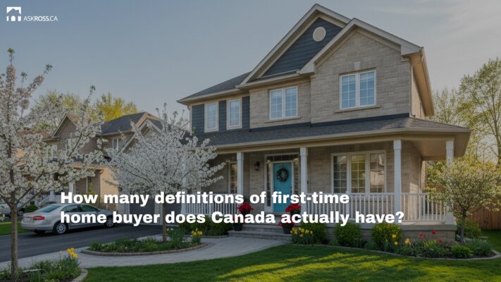 AskRoss.ca - 1 - How many definitions of first-time home buyer does Canada actually have