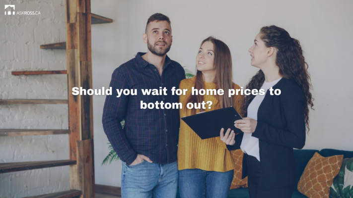 AskRoss.ca - 8 - Should you wait for home prices to bottom out